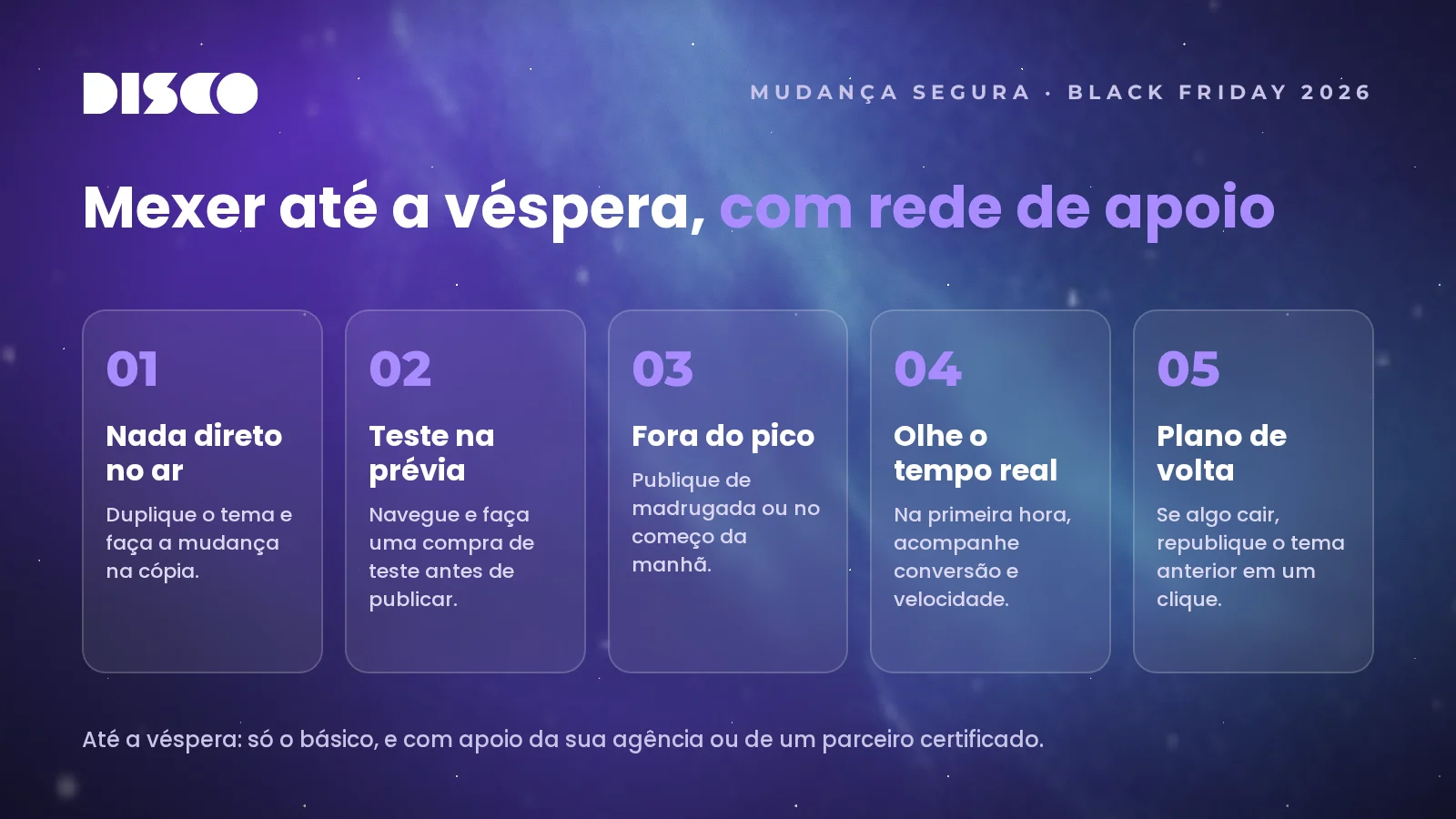 Imagem do artigo Black Friday 2026: checklist técnico para lojas Shopify em outubro